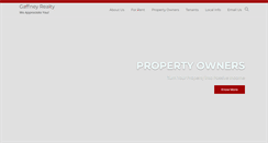 Desktop Screenshot of gaffneyrealty.com